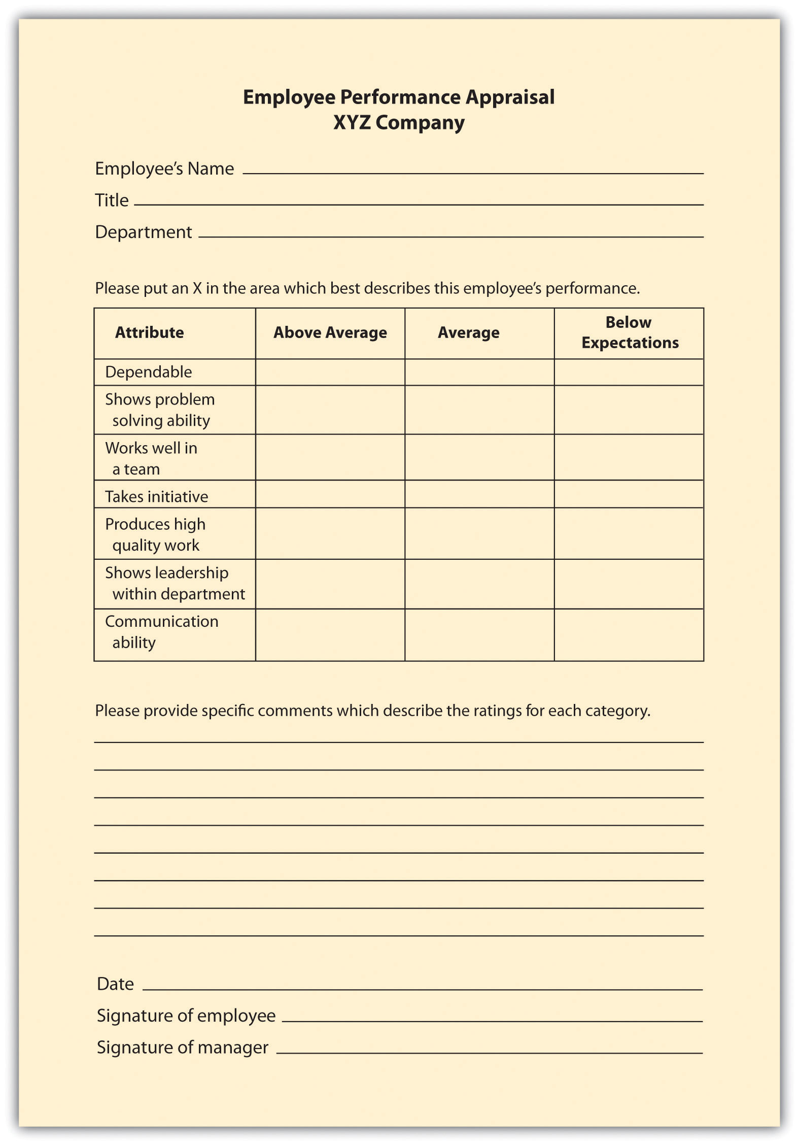 Performance management essay pdf
