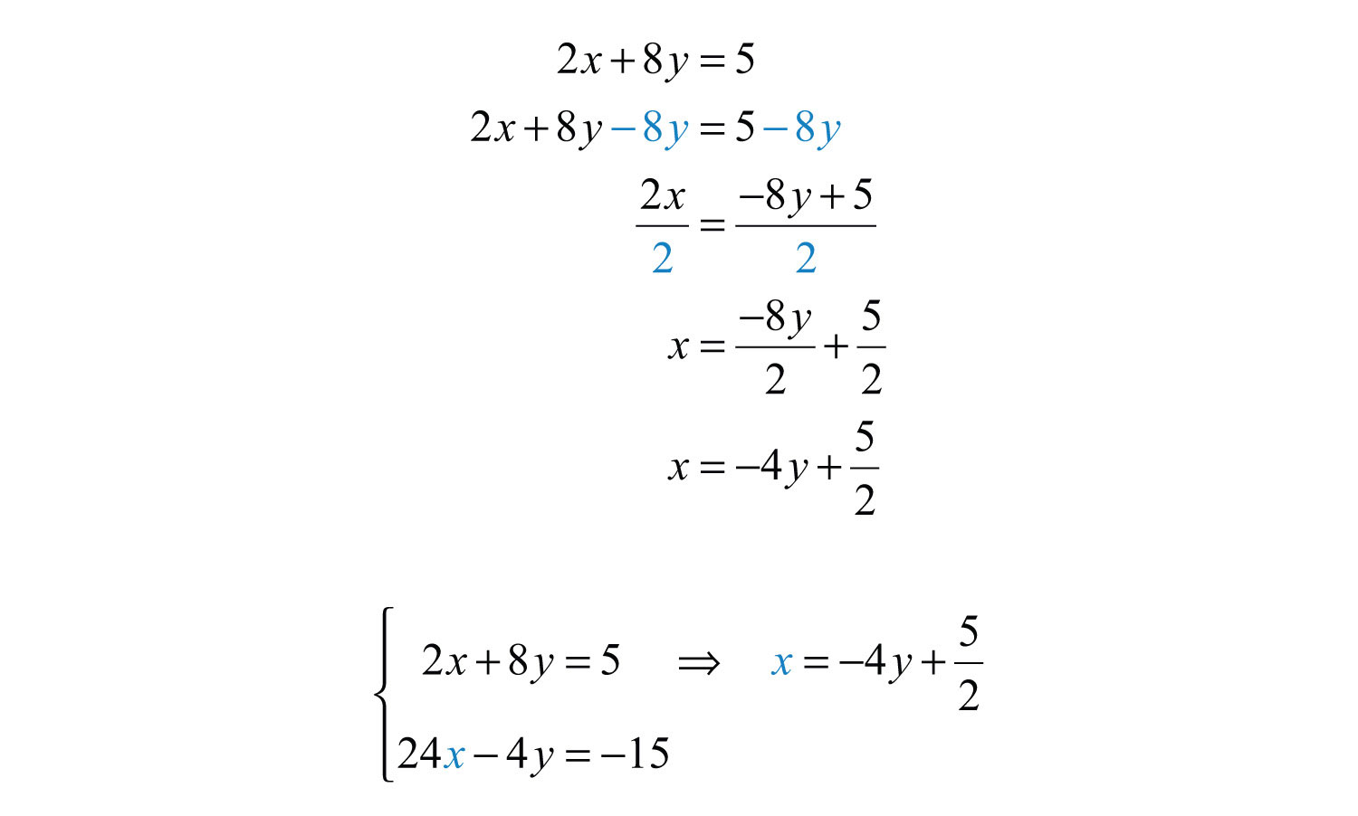 Solving Linear Systems
