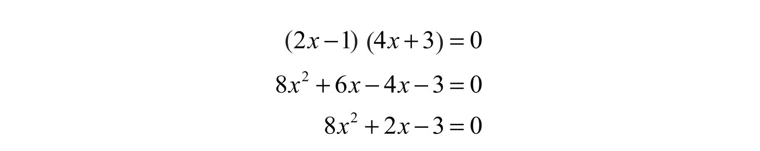 Solving Equations By Factoring