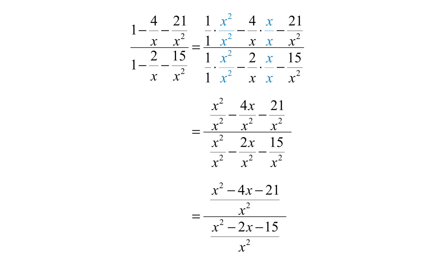 Complex Rational Expressions Throughout Simplifying Rational Expressions Worksheet