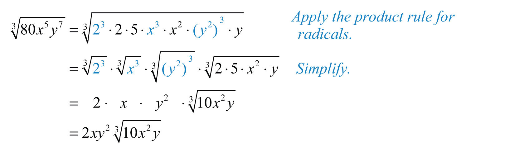 Simplify Cube Root Radical Expressions With Variables Calculator