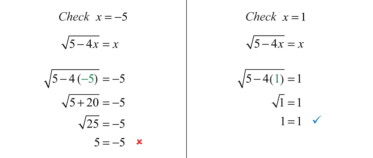 Solving Radical Equations For Solve Radical Equations Worksheet