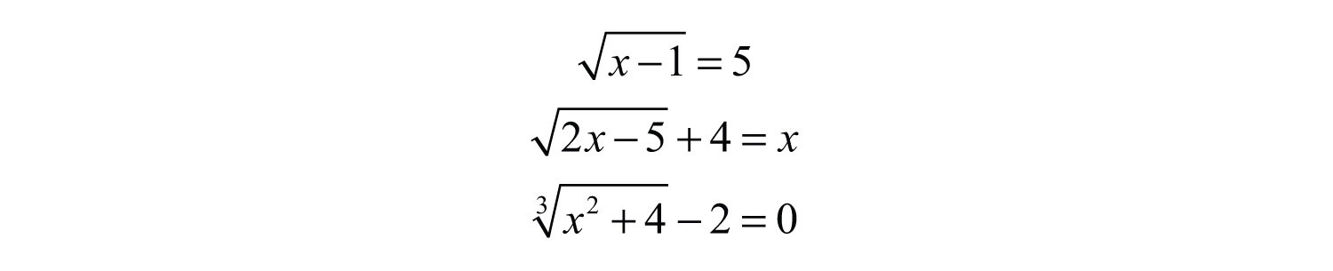 radical equation