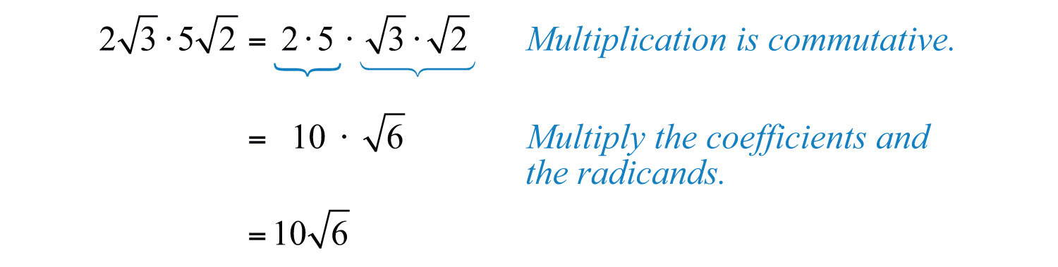 How To Multiply And Simplify Radicals