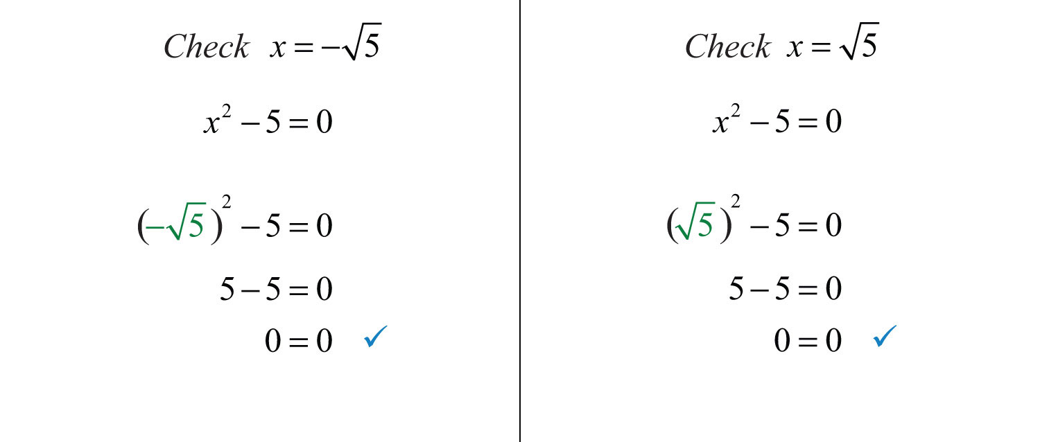 Solve quadratic equations by extracting square roots. Intended For Solving Square Root Equations Worksheet