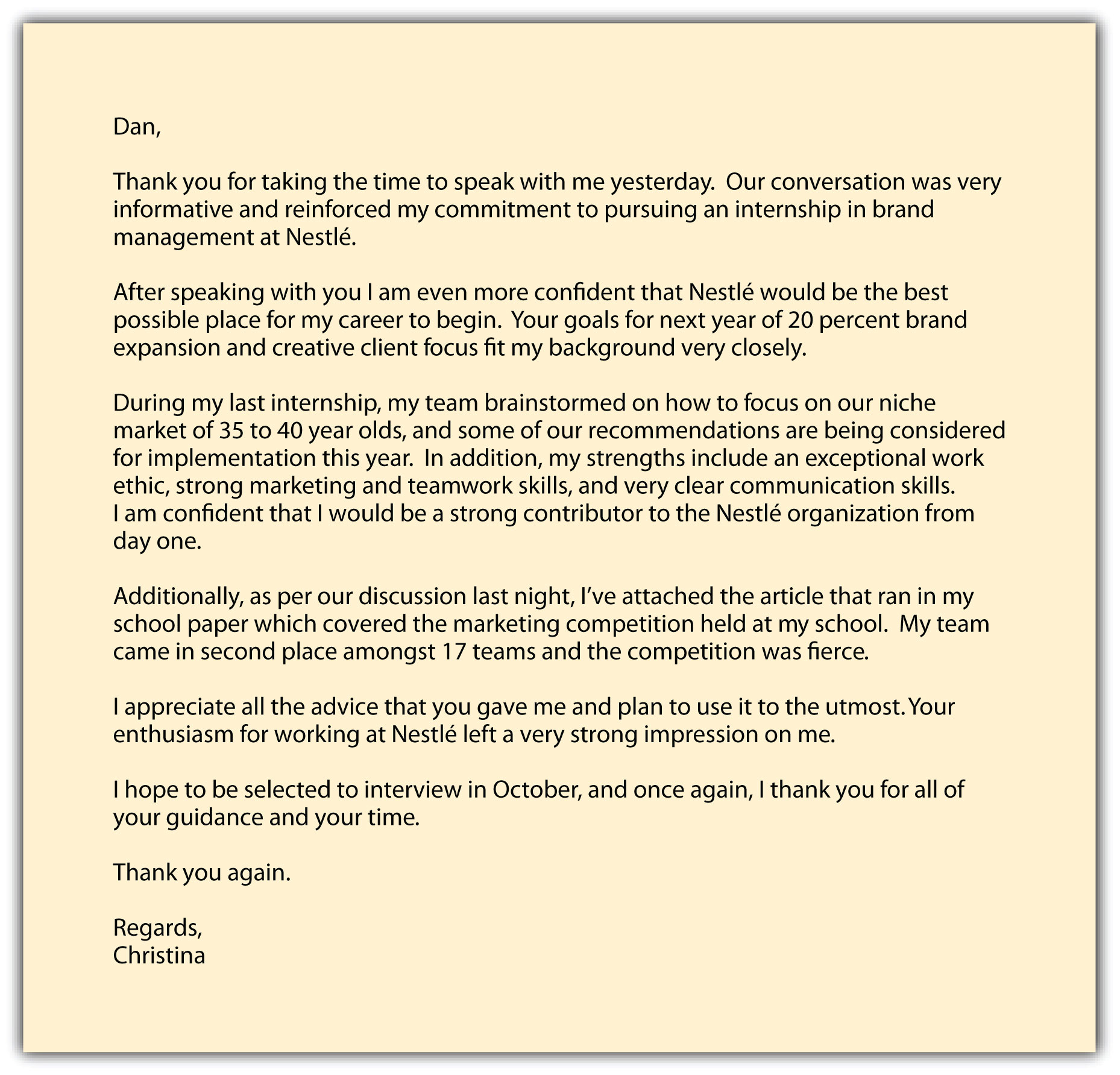 1 thank letter you year Step Network 4: Effectively