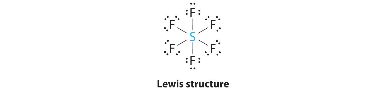 Molecular Geometry and Covalent Bonding Models sf6 lewis dot diagram 