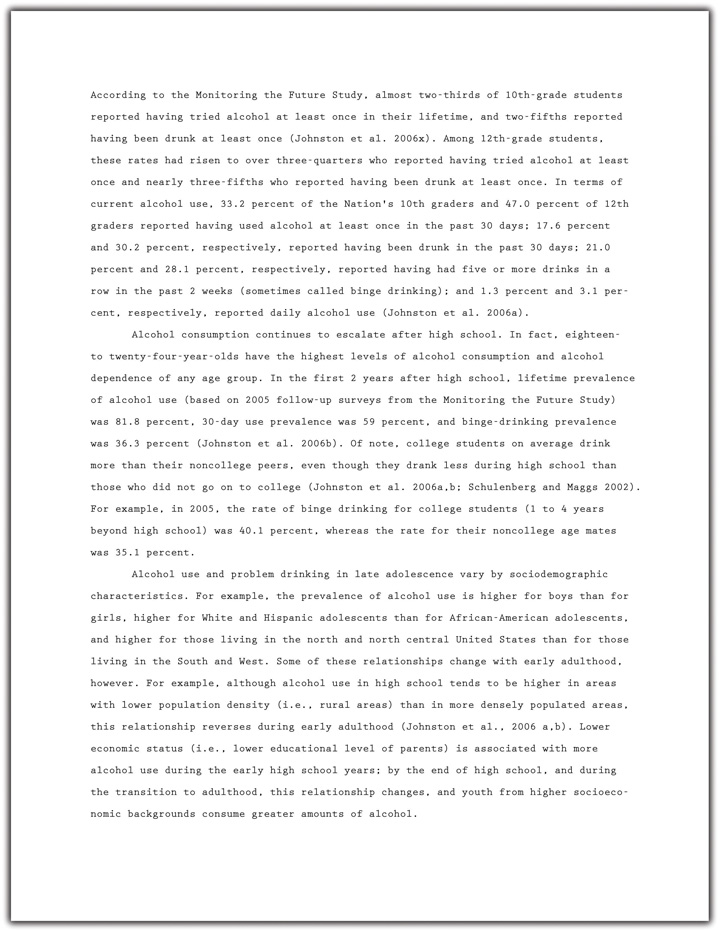 free write paragraph