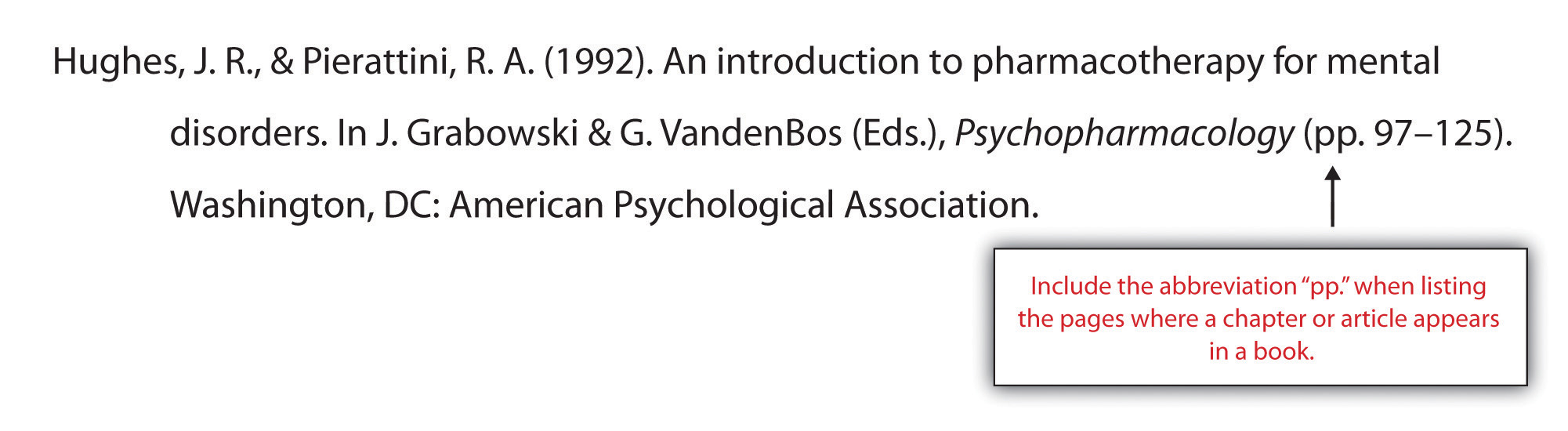 How many names to include in an APA Style reference