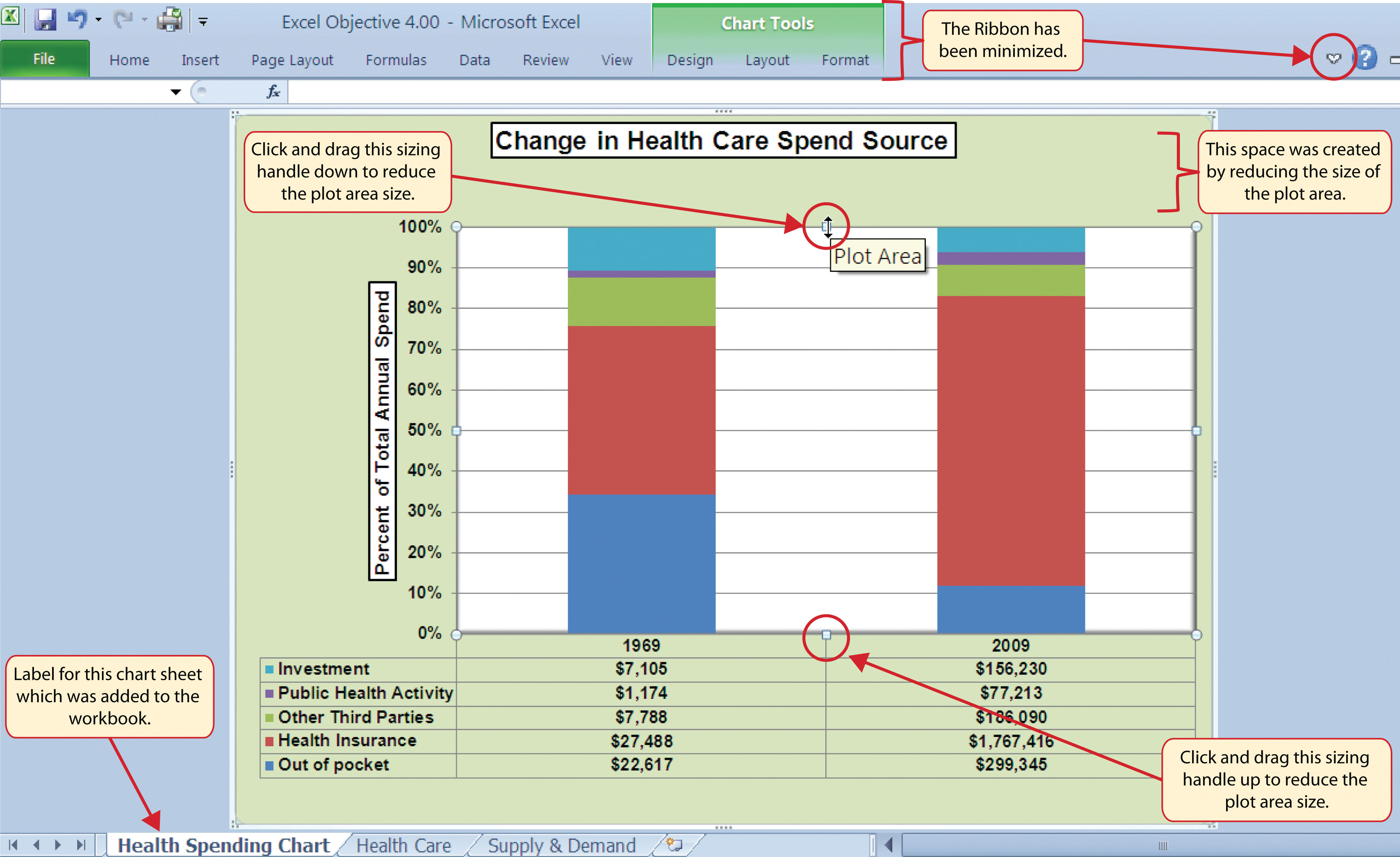 Excel Set Chart Size