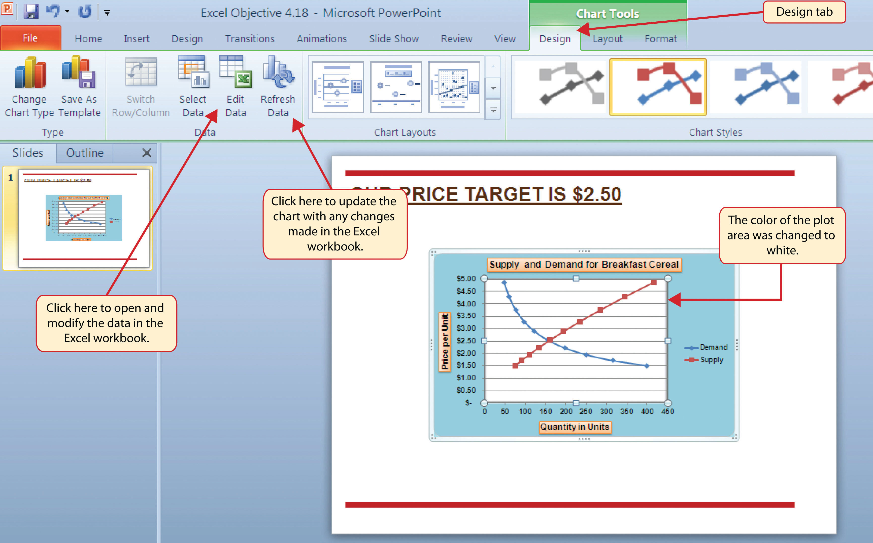 How To Link Excel Data To Powerpoint Chart