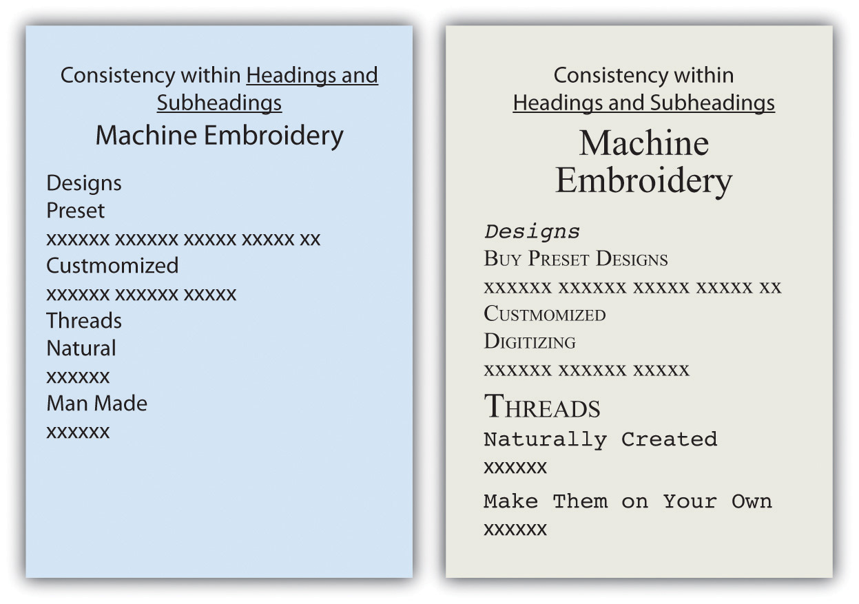 APA Headings and Subheadings