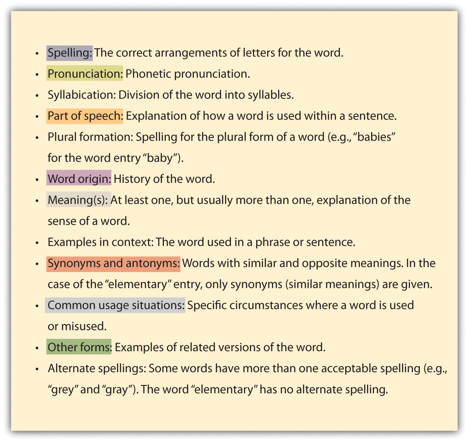 writing essay word choice